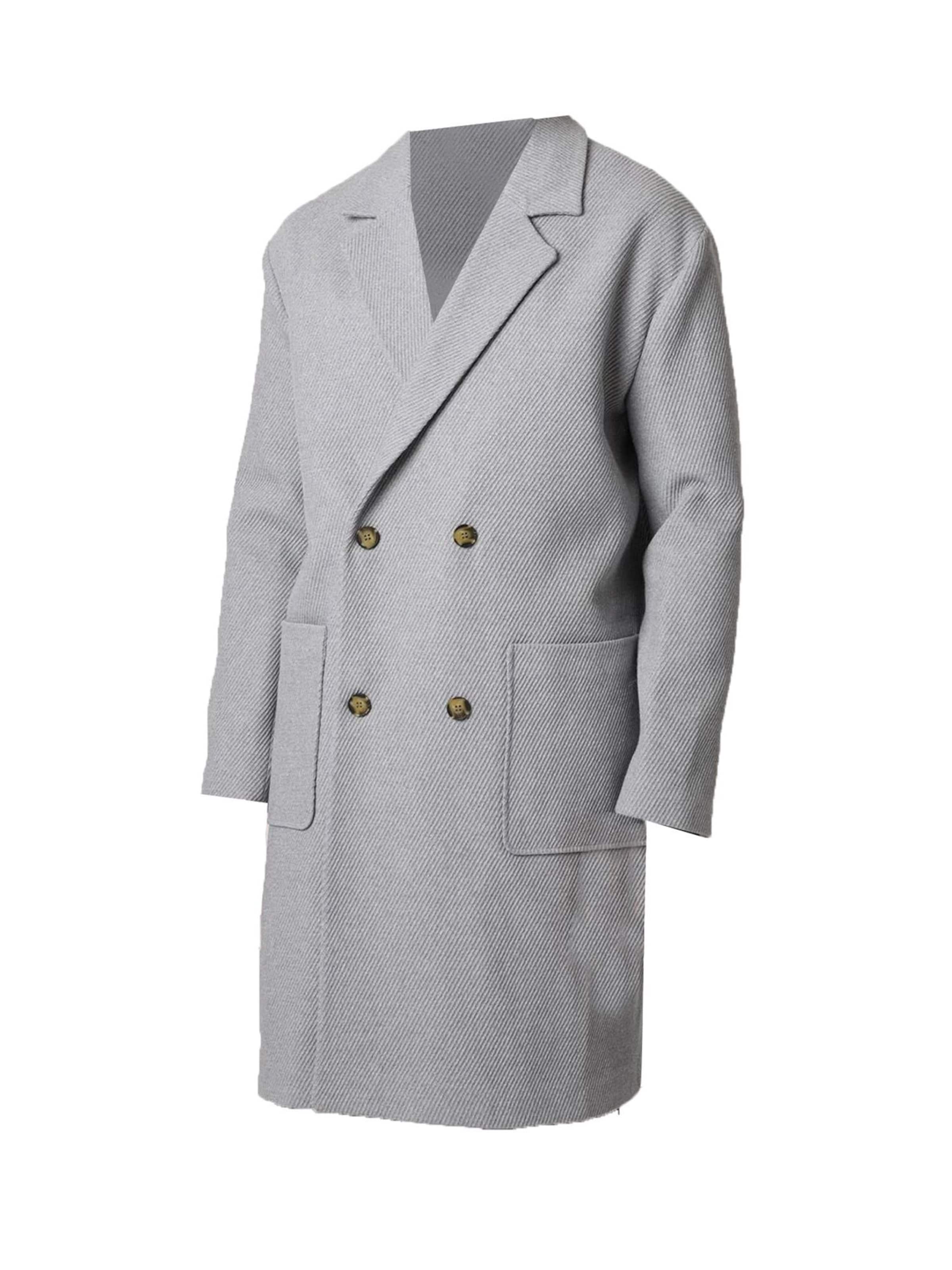 Antioch Välikausitakki värissä harmaa: etupuoli