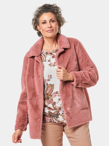 Veste mi-saison Goldner en rose : devant