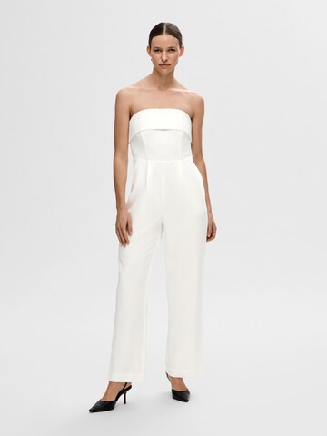 SELECTED FEMME Jumpsuit i hvid
