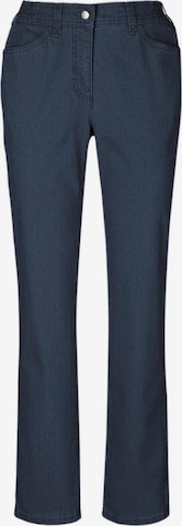 Goldner Regular Jeans 'Carla' in Blauw: voorkant