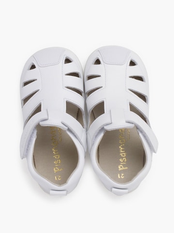 Pisamonas - Zapatos primeros pasos en blanco
