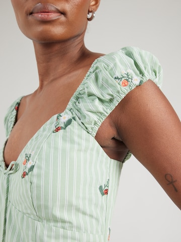 Abercrombie & Fitch Kleid in Grün