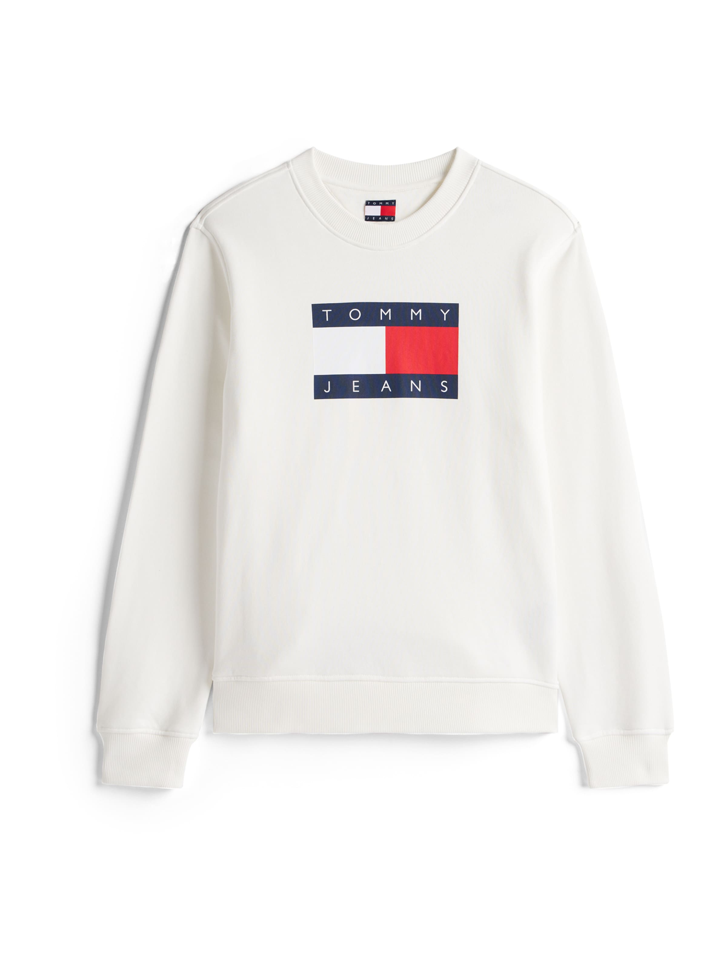 Tommy Jeans Majica | bela barva: sprednja stran