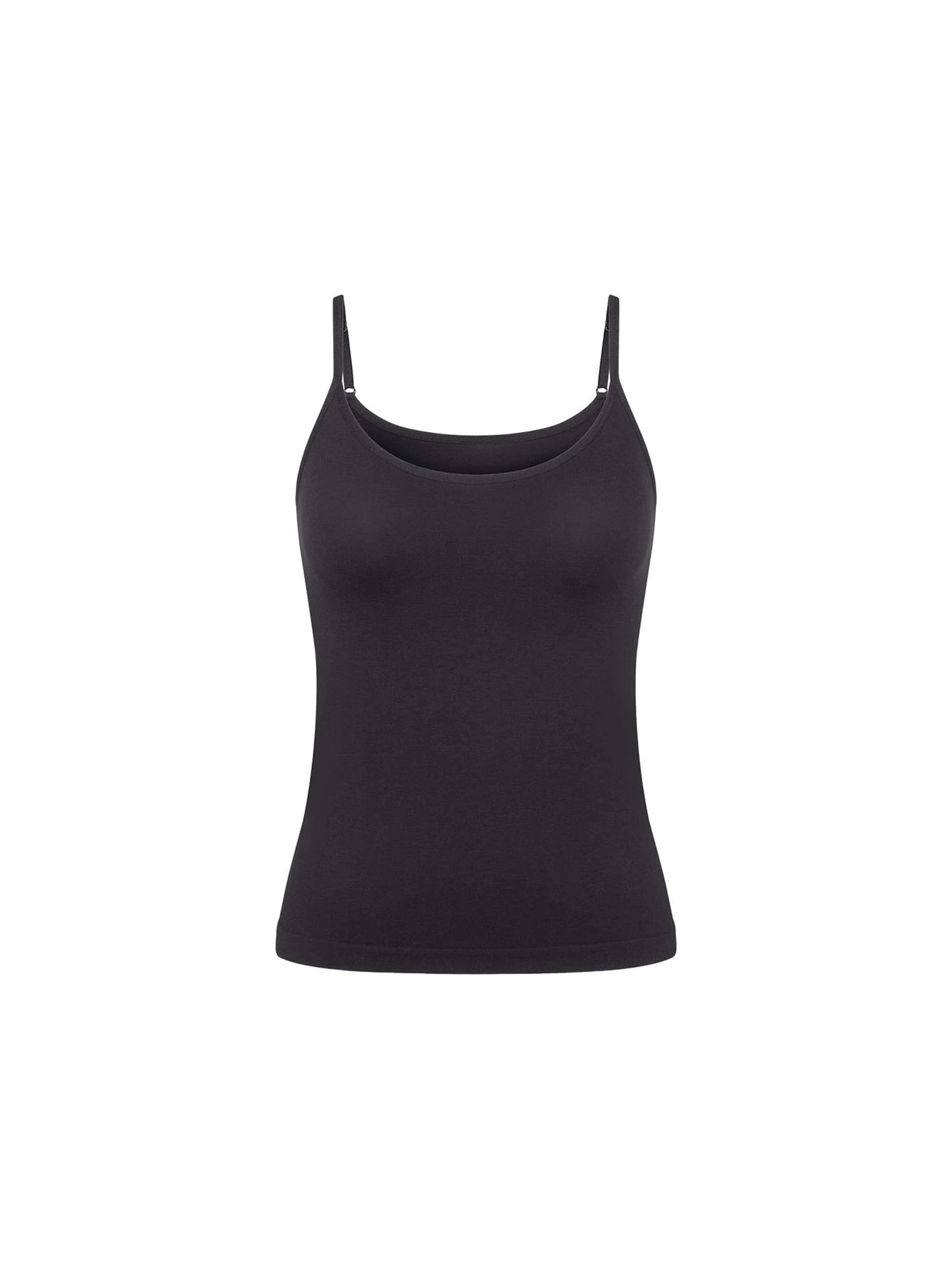 Haut ' Blue GO Sense ' SLOGGI en noir : devant