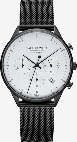 Paul Hewitt Analog Watch in Black: front