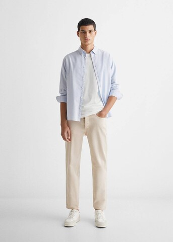 MANGO TEEN Regular Pants 'Regfitb' in Beige