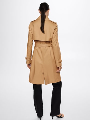 MANGO Between-Seasons Coat 'Polana' in Beige