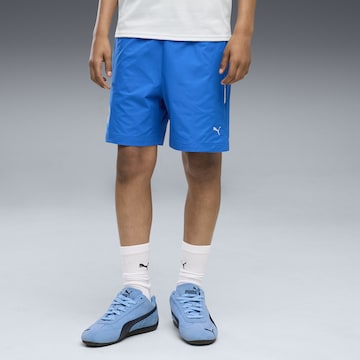 PUMA Loose fit Sports trousers 'Olympique De Marseille Pumatech' in Blue: front