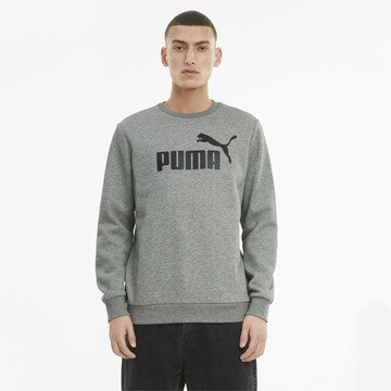 PUMA Athletic Sweatshirt in Grey: front