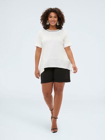 Fiorella Rubino Shirt in Wit