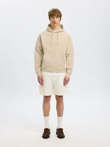 SELECTED HOMME Sweatshirt i beige
