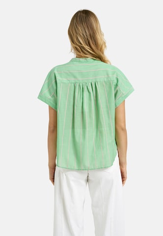 Milano Italy Blouse in Green