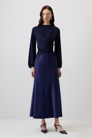 Touche Prive Blouse in Blauw: voorkant