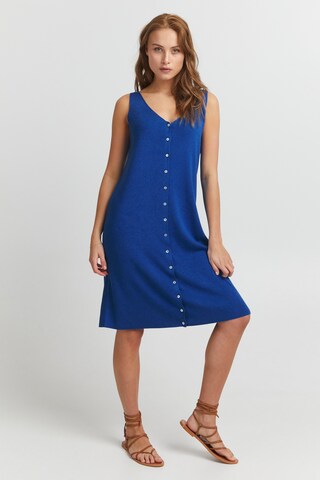 PULZ Jeans Knitted dress 'SARA' in Blue