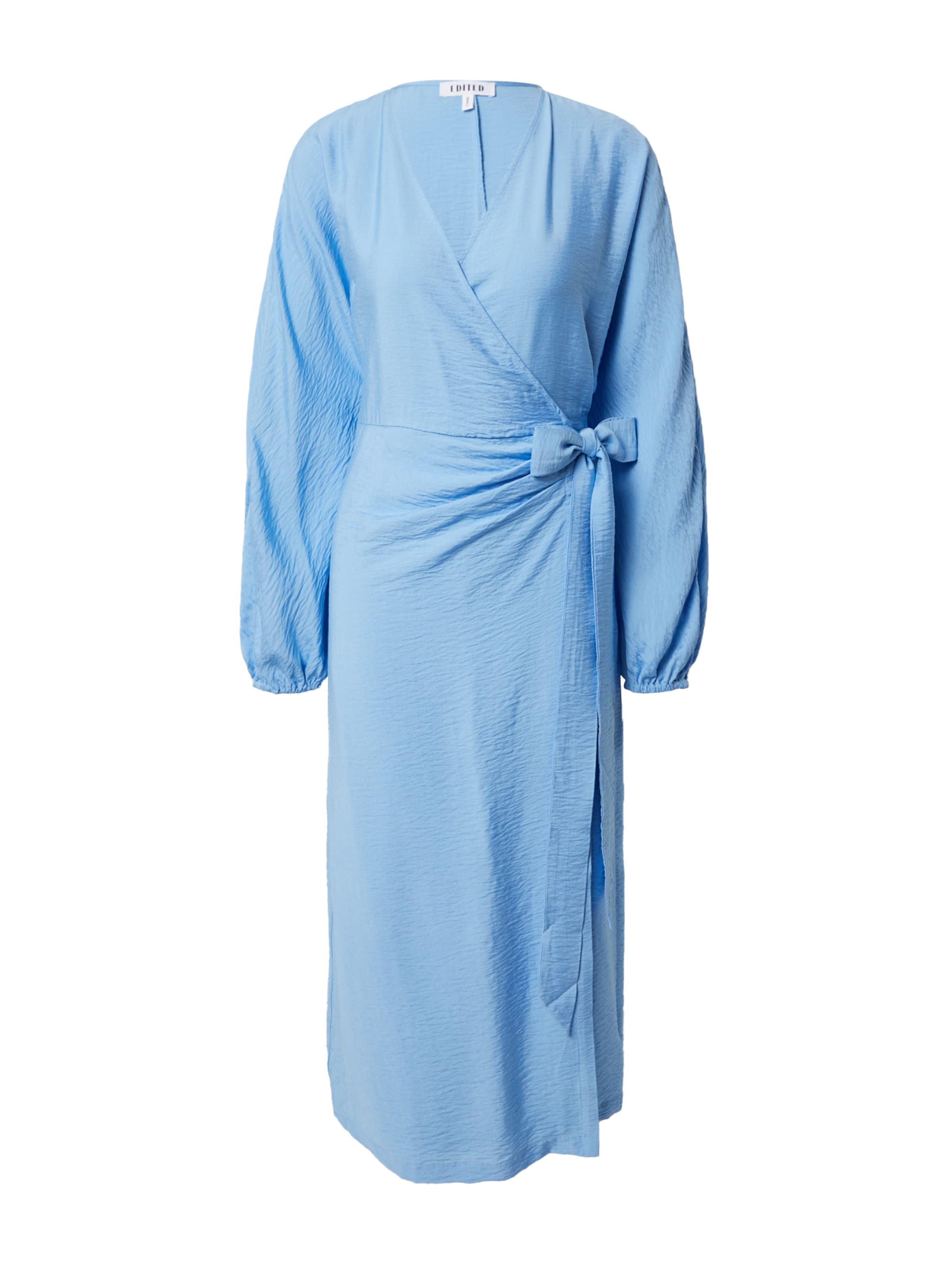 EDITED Šaty 'Oceane' - Modrá: predná strana