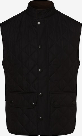 Barbour Vest in Black: front