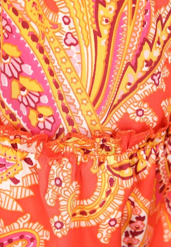 ebeeza Jurk 'Spring Summer' in Oranje