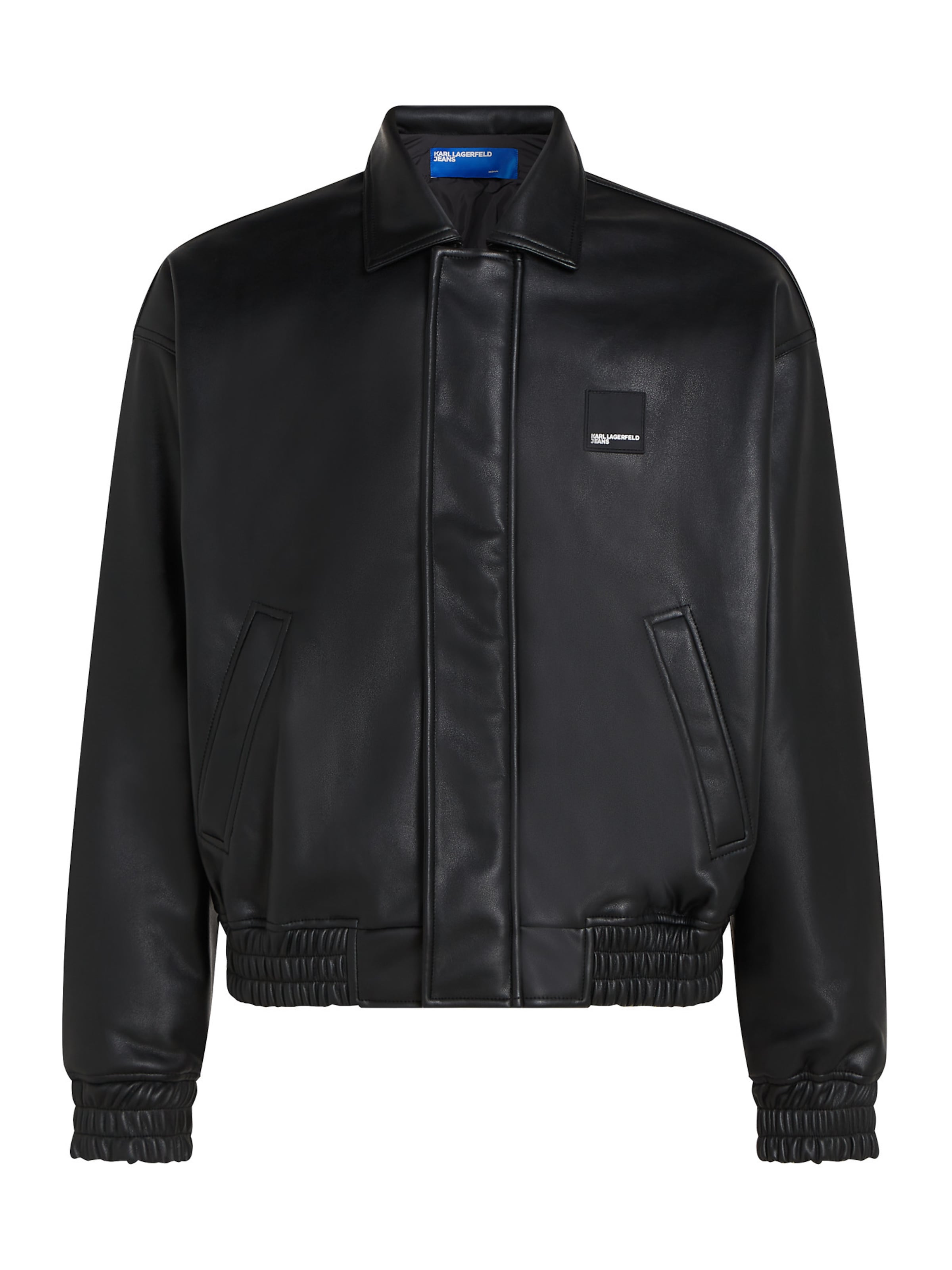 Veste mi-saison KARL LAGERFELD JEANS en noir : devant