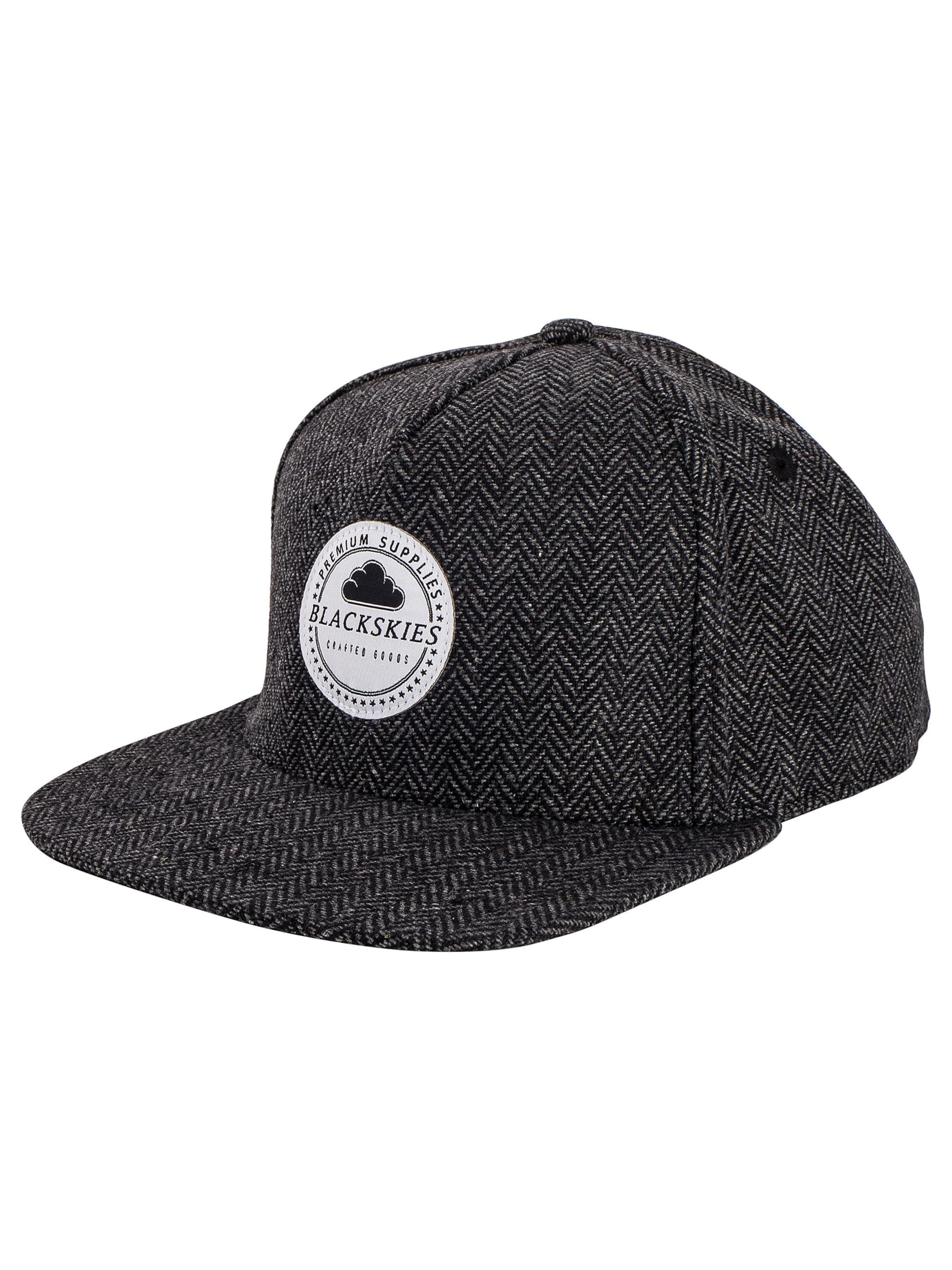 Blackskies Cap 'Beast Mode' in Black: front
