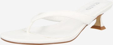 Flip-flops 'ADEENA' de la Raid pe alb: față