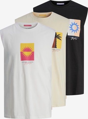 JACK & JONES Bluser & t-shirts 'MARBELLA' i beige: forside