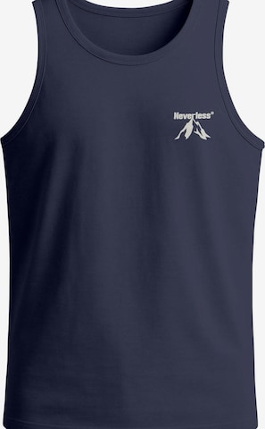 Neverless Shirt 'Apex mountain' in Blue: front