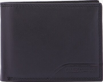 Portamonete di Coveri Collection in nero: frontale