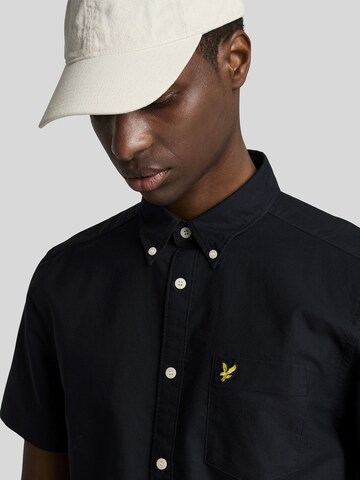 Lyle & Scott Regular fit Overhemd in Blauw