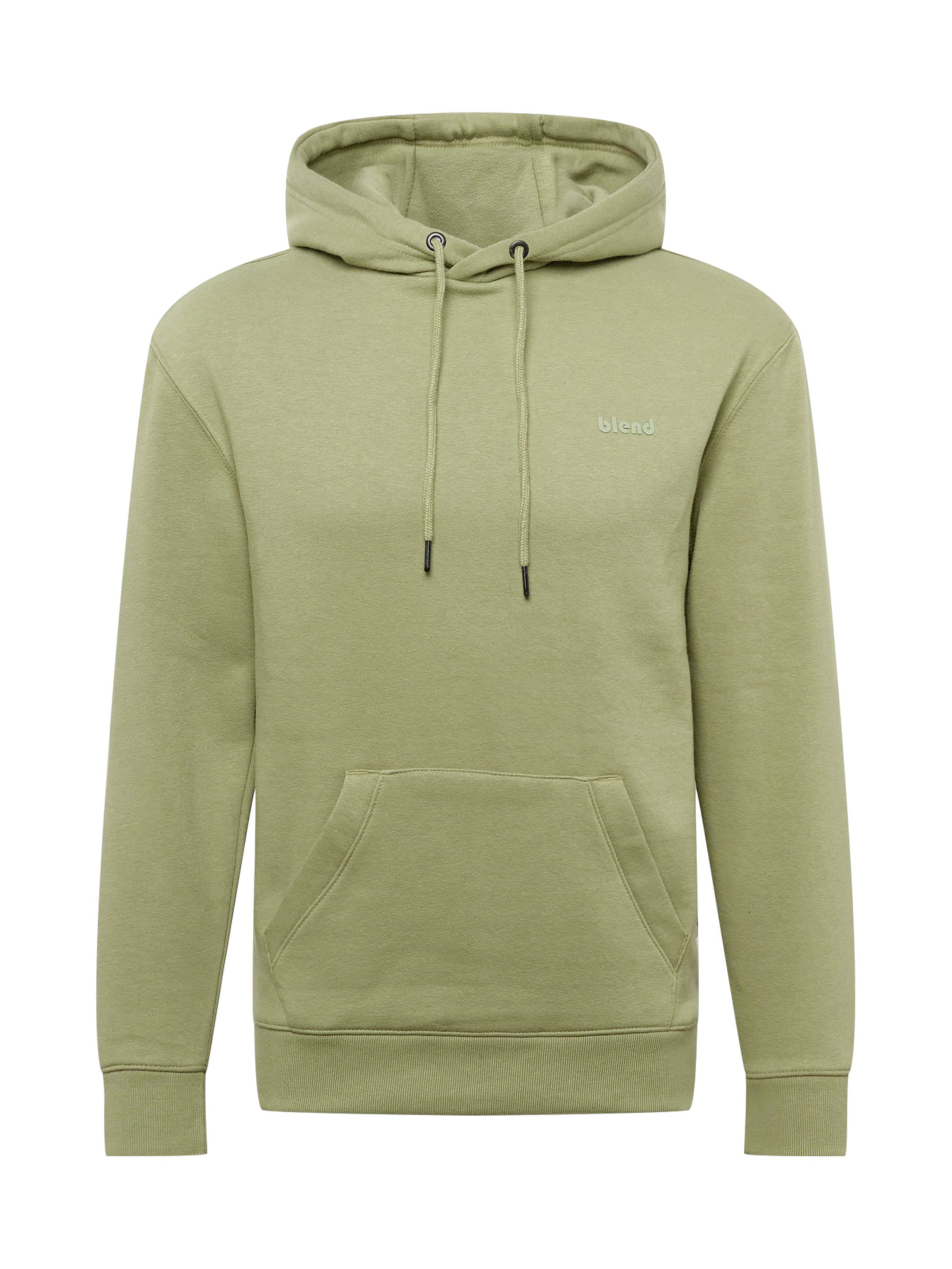 BLEND Sweatshirt &#x27;Naftali&#x27; in Groen: voorkant
