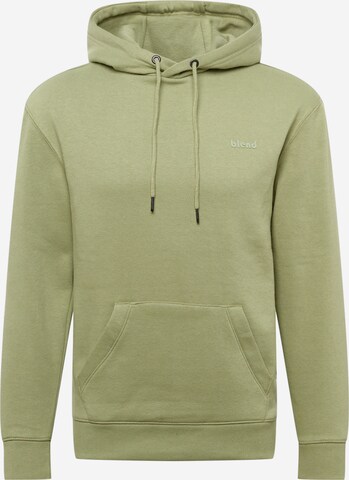 BLEND Sweatshirt 'Naftali' in Green: front