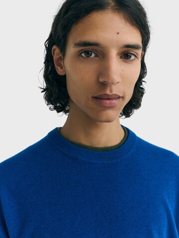 Thinking MU Pullover 'Lucien' in Blau