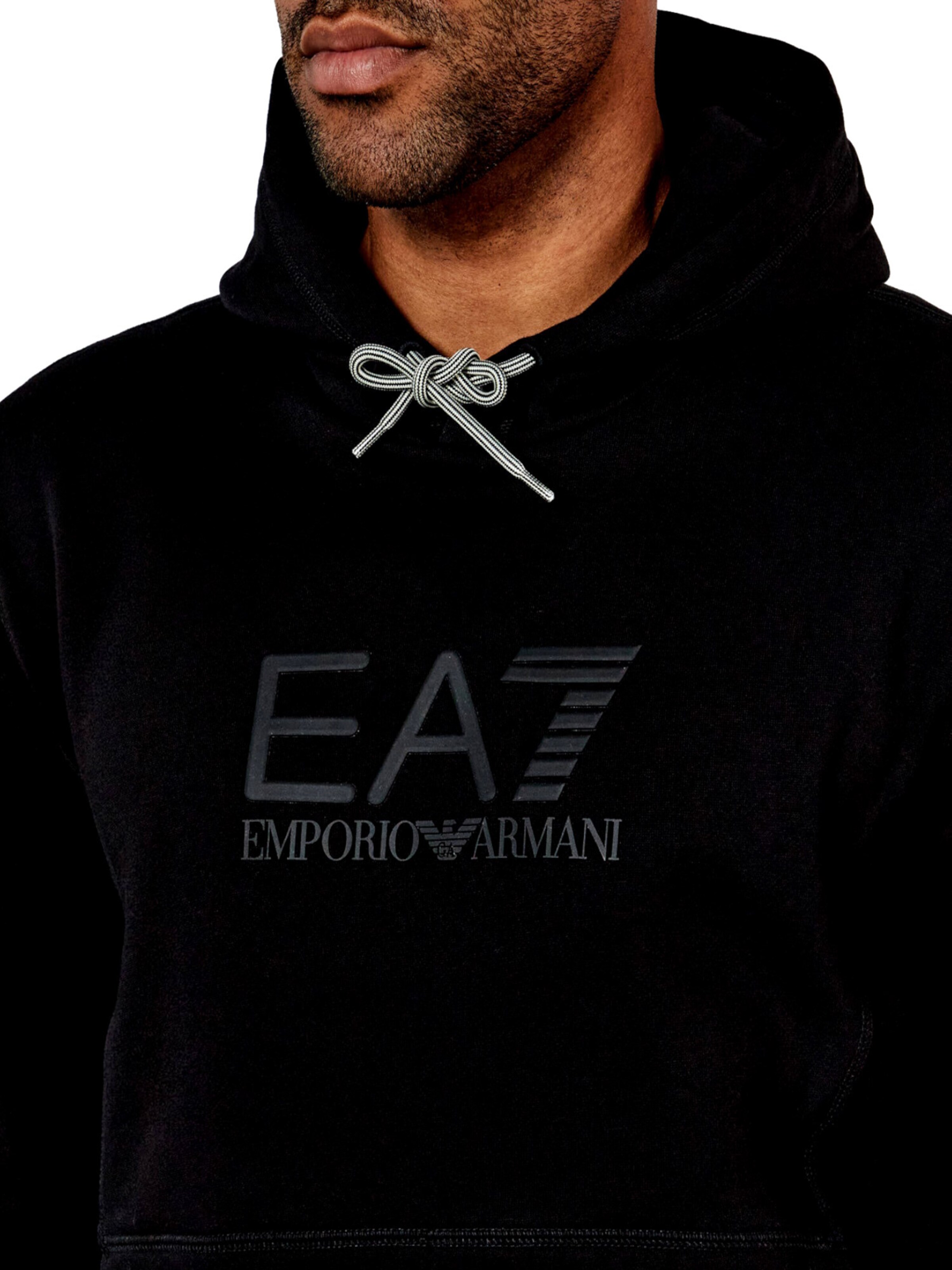 EA7 Emporio Armani Sweatshirt in Black