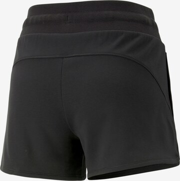 PUMA Regular Sportshorts in Schwarz