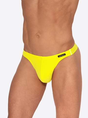 Olaf Benz Zwembroek ' BLU2550 Sunstring ' in Geel: voorkant