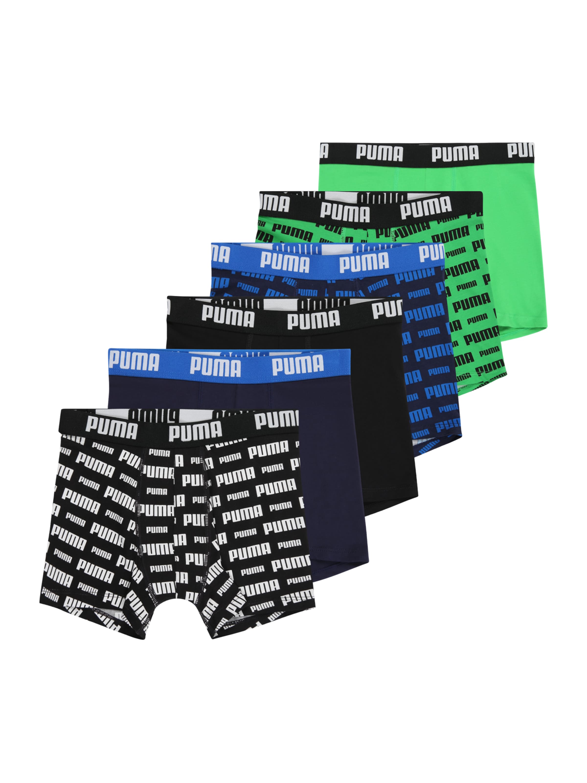 PUMA Spodní prádlo – modrá: přední strana