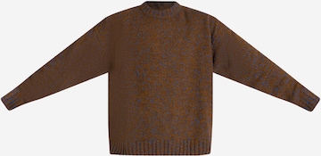 Pull-over AMISH en marron : devant