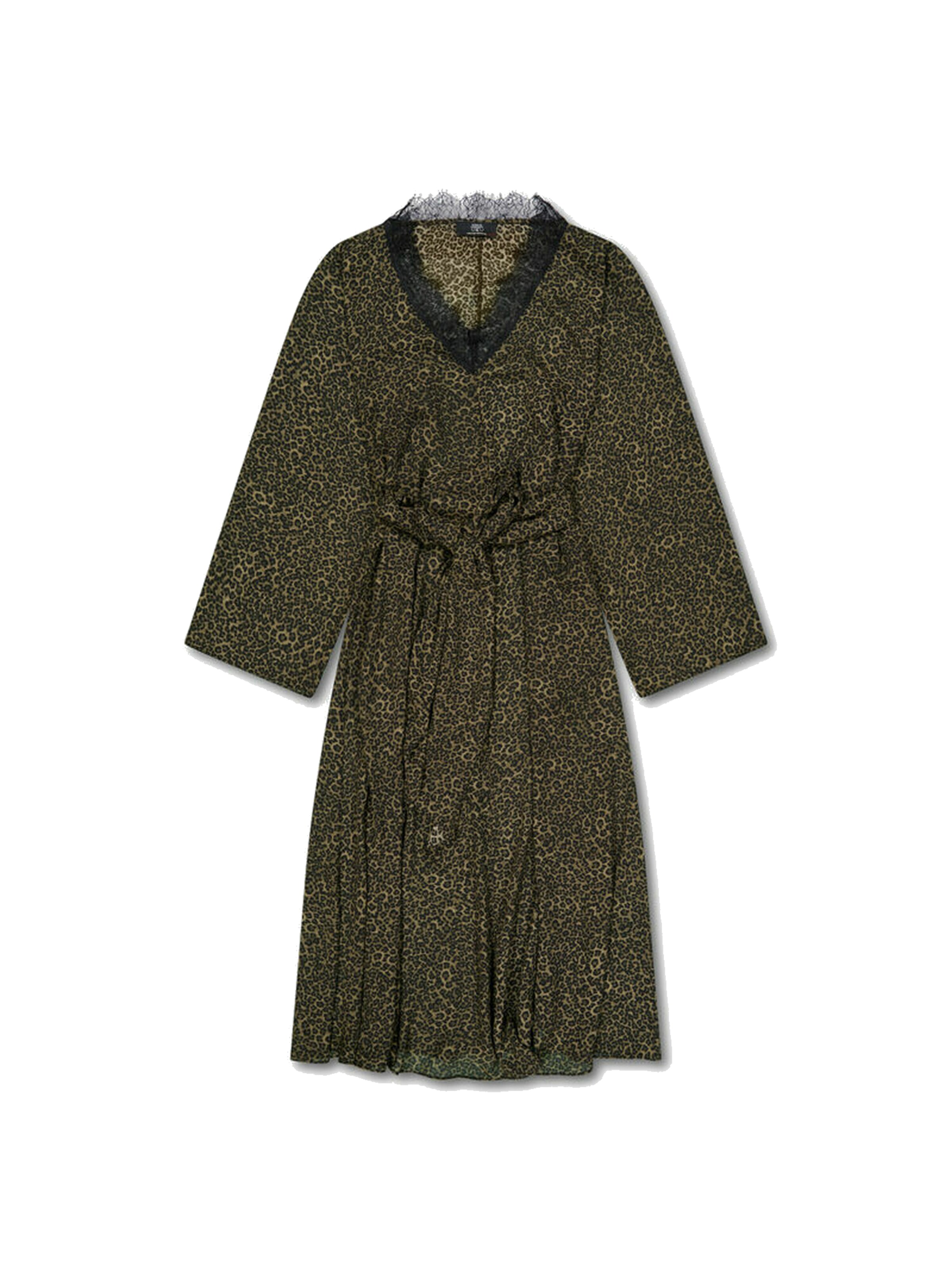 Robe Le Temps Des Cerises en vert : devant
