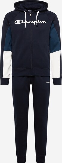 Champion Authentic Athletic Apparel Tracksuit in Petrol / Black / White, Item view