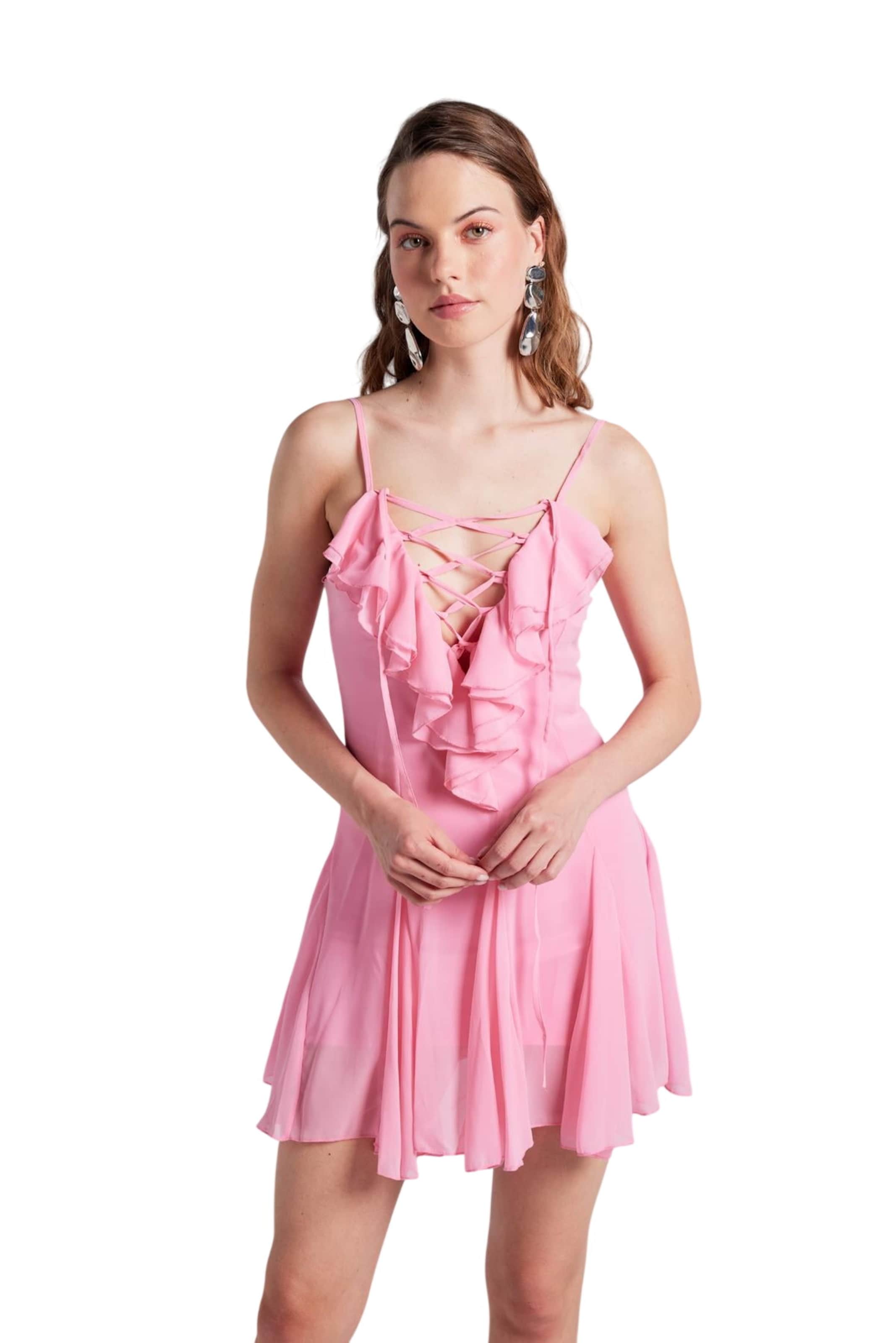 HOLLY LOLLY Dress in Pink: front