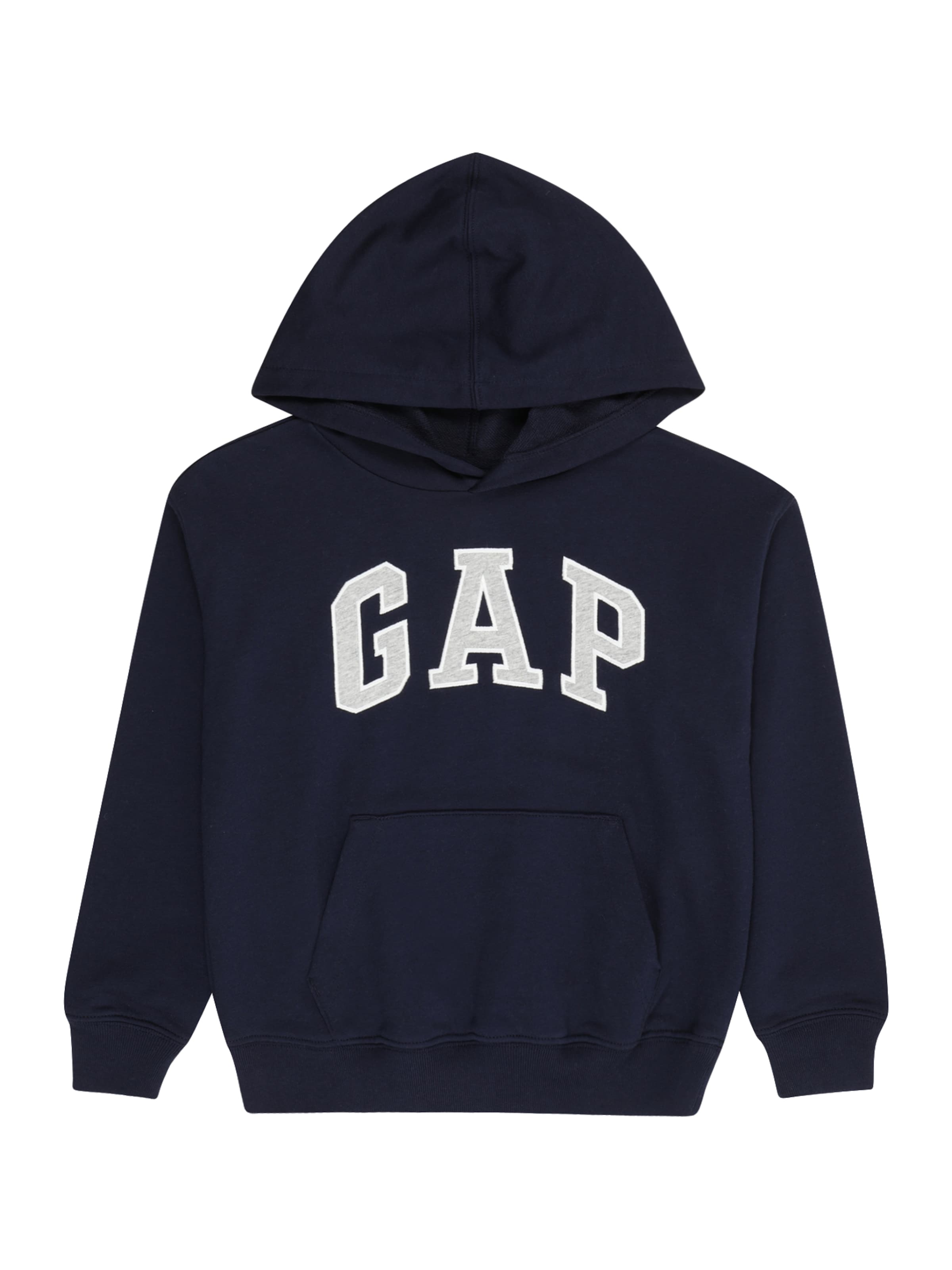 Bluză de molton 'HERITAGE' de la GAP pe albastru: față