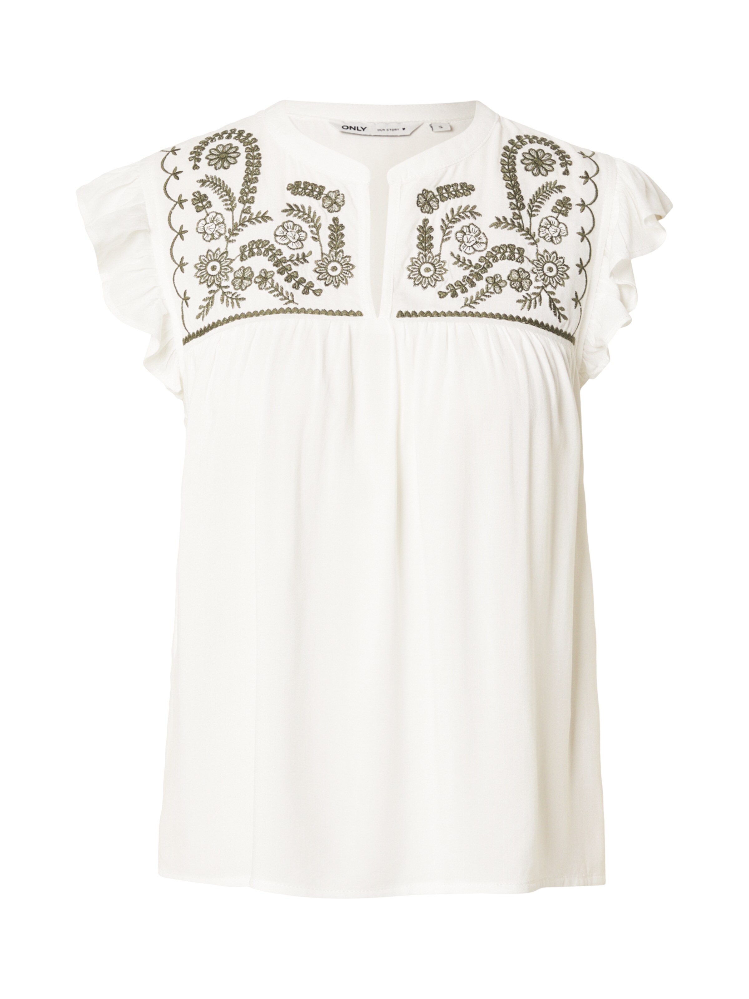 ONLY Блузка 'ONLVESTINE' в Белый: спереди