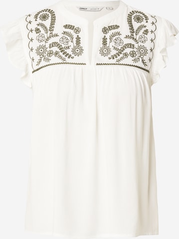 ONLY Блузка 'ONLVESTINE' в Белый: спереди