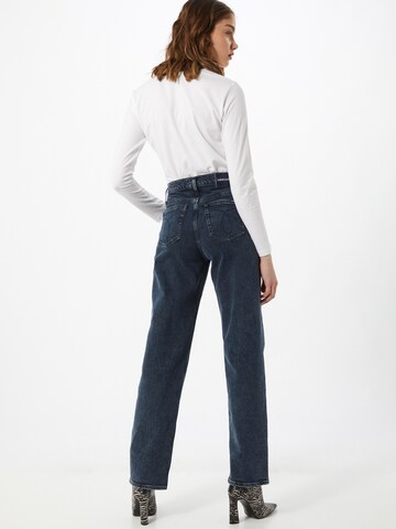 Wide Leg Jean Calvin Klein Jeans en bleu