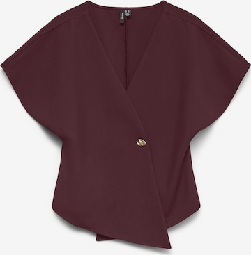 VERO MODA - Blusa en rojo: frente