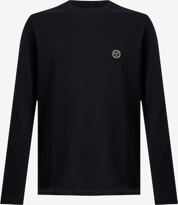 ARMANI EXCHANGE - Camiseta en azul: frente