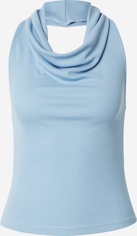 MYLAVIE by Sarah Harrison Top in Blue: front