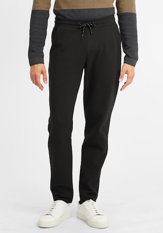!Solid - regular Pantalón 'Telmo' en negro: frente