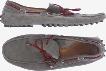 Patrizio Dolci Flats & Loafers in 44 in Grey: front