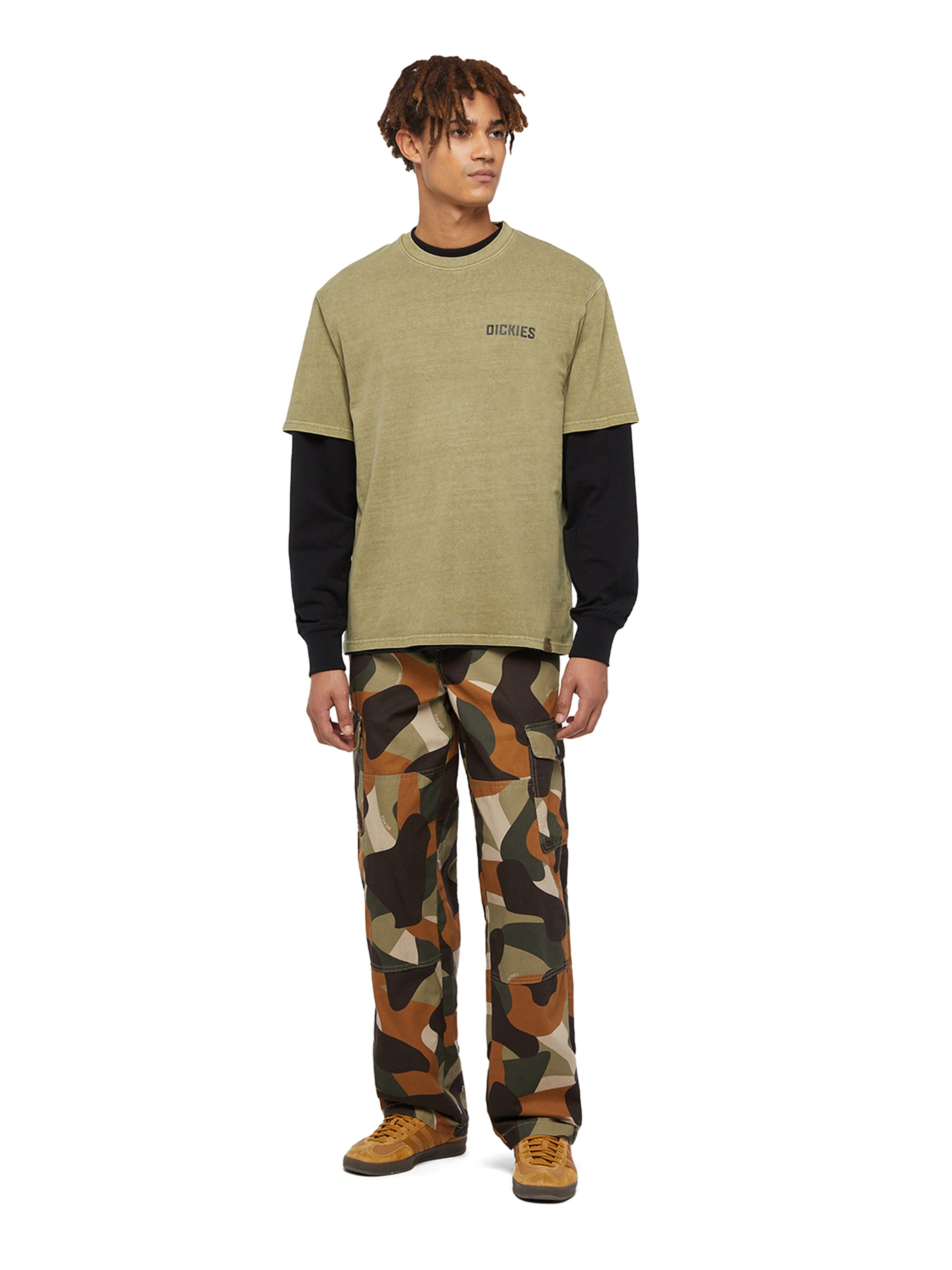 DICKIES Bluser & t-shirts 'HIGH FLYING WORKWEAR' i beige