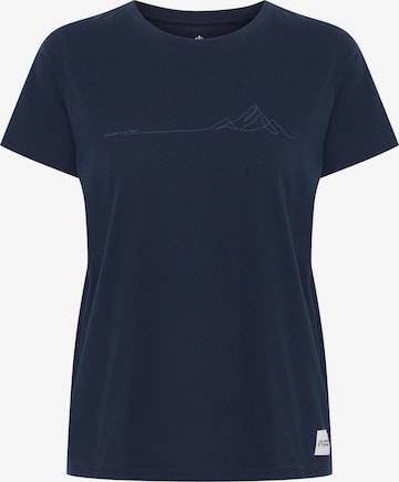 Maglietta ' Carla ' di North Bend in blu: frontale